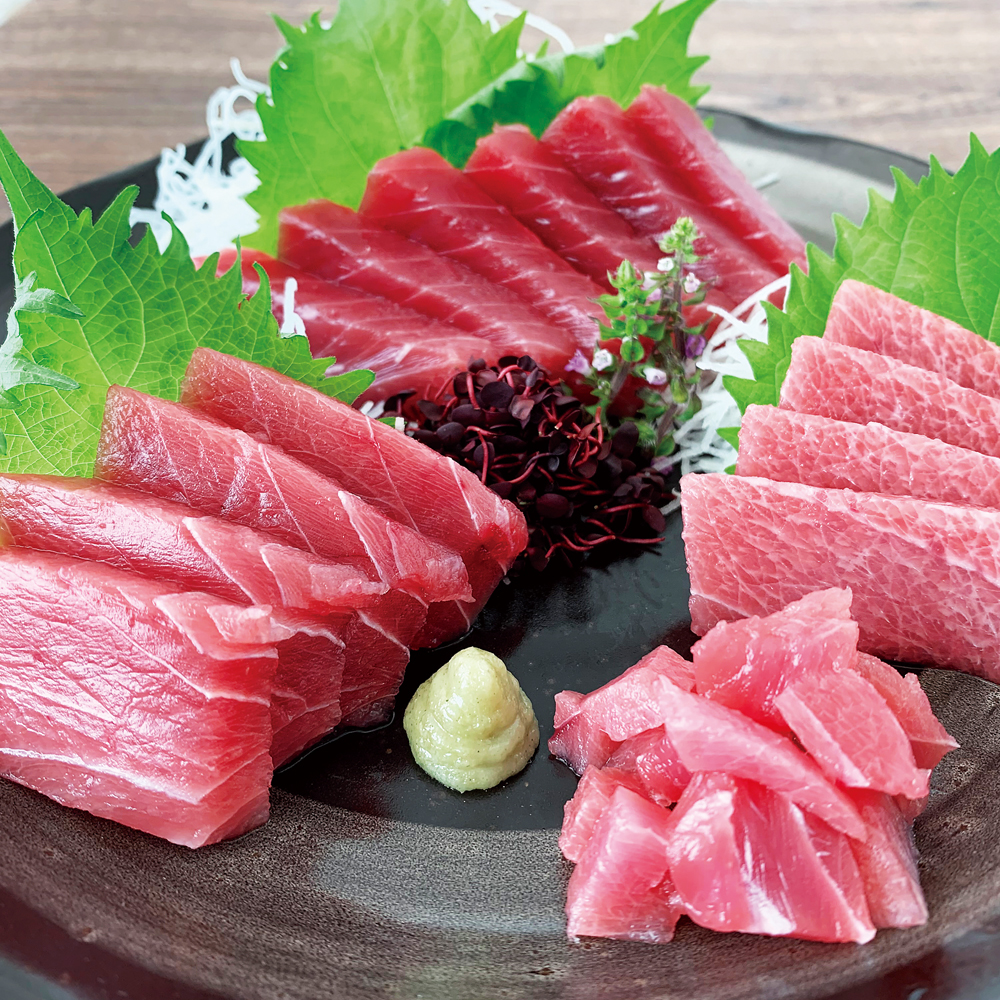 静岡 天然南まぐろ 赤身中トロ 300g